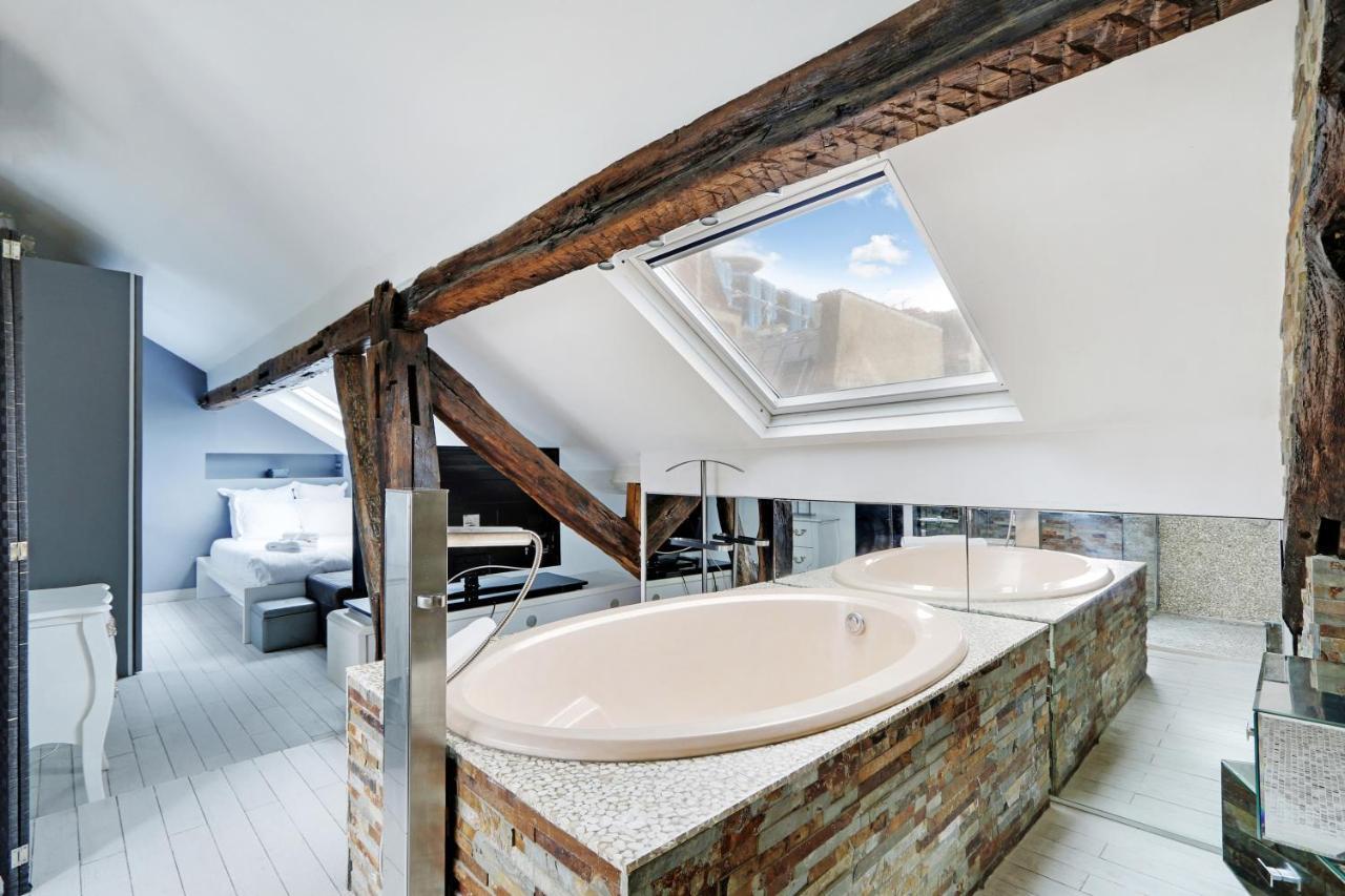 Pick A Flat'S Apartments In Le Marais - Rue Saint Merri Paris Exterior foto