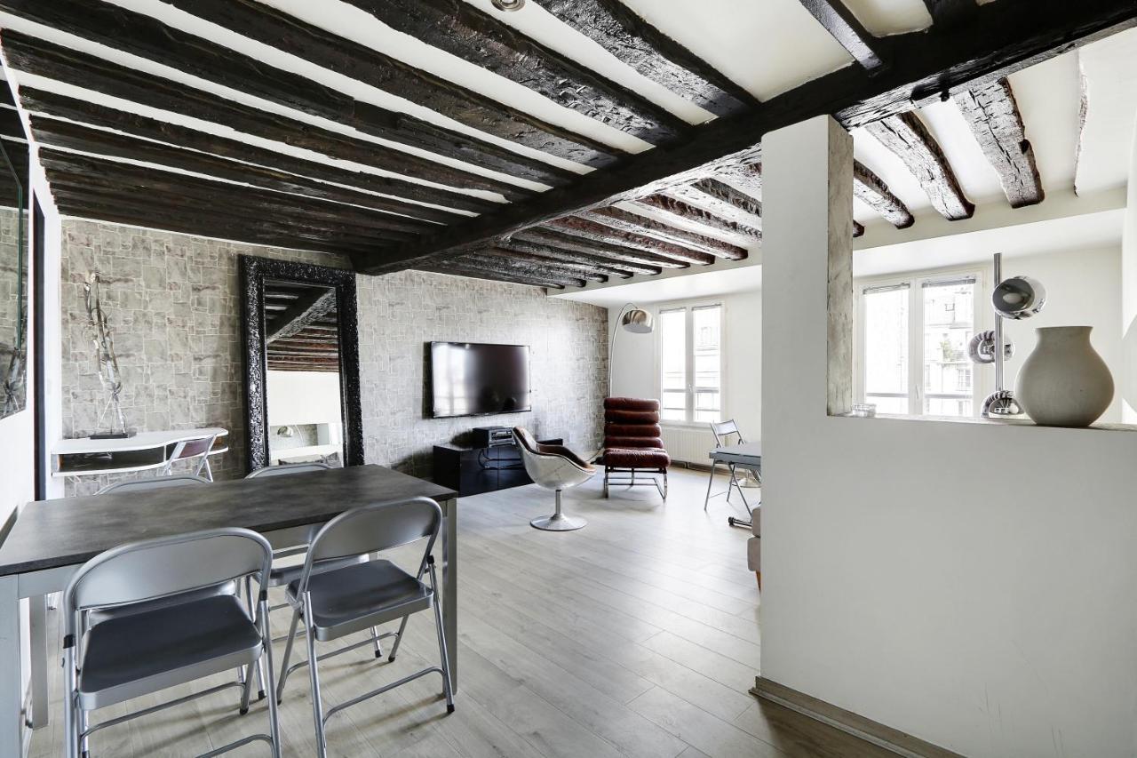 Pick A Flat'S Apartments In Le Marais - Rue Saint Merri Paris Exterior foto
